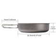 thumbnail image 4 of Naiovety Wok portátil para exteriores, utensilios de cocina, vajilla ligera, utensilios plegables, Camping, mochilero, equipo de pesca de viaje Kits de desorden para acampar Naiovety OD029878-01, 4 of 6