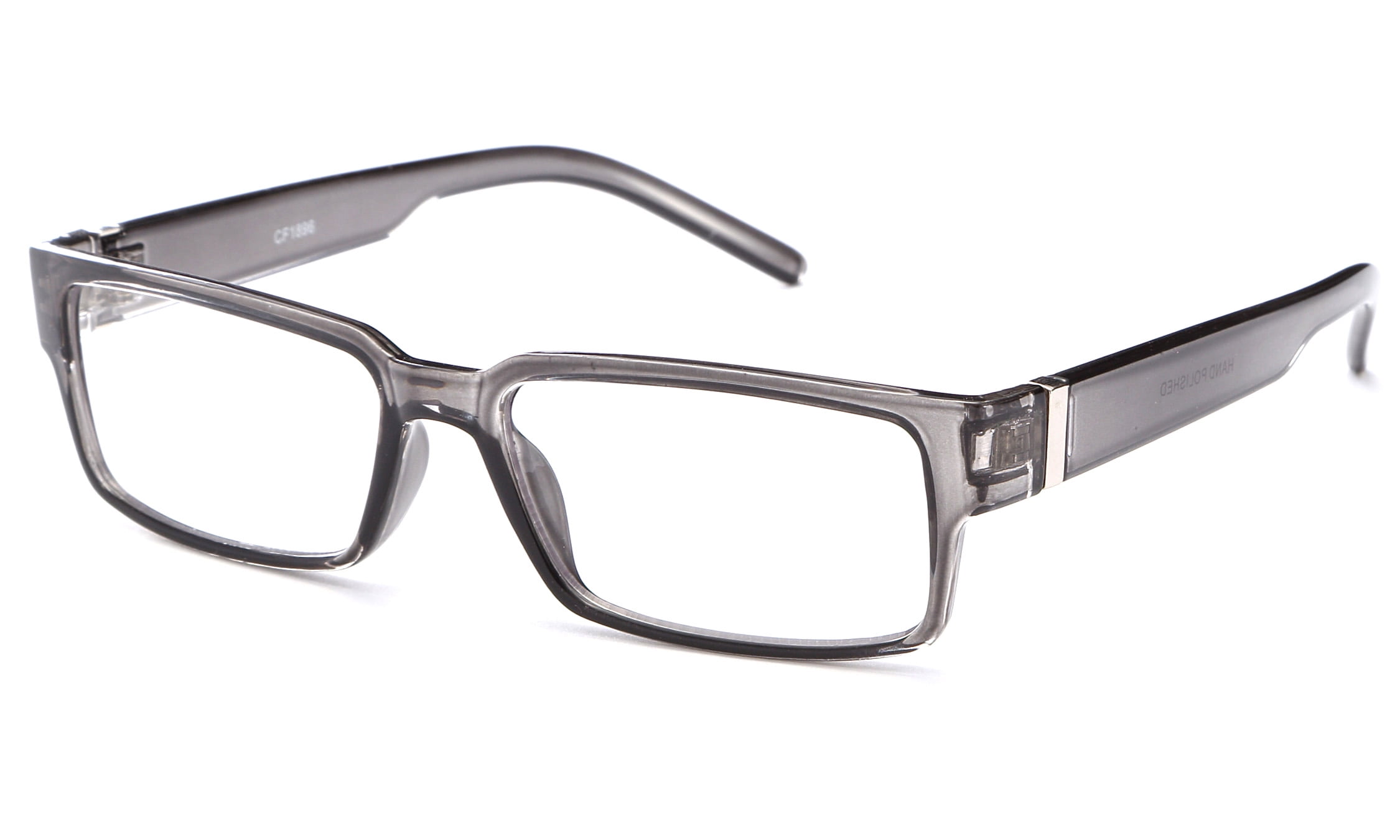 IG Unisex Translucent Squared High Quality Clear Lens Fashion Glasses ...