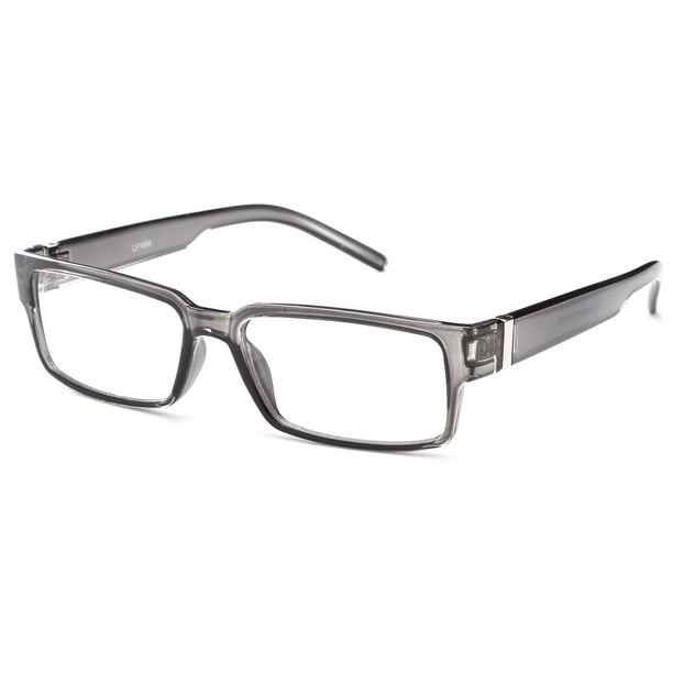 Ig Unisex Translucent Squared High Quality Clear Lens Fashion Glasses
