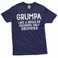 thumbnail image 4 of Men's Grumpa T-shirt Grandfather gift papa dad grandpa shirt pops birthday anniversary shirt, 4 of 6