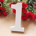 thumbnail image 6 of NIBOLOG Wooden Ornament European Style Decorative White Large 0-9 Wooden Number Craft for Photography Props, 6 of 8