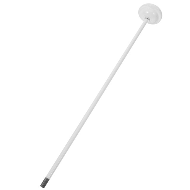 HINTRMENT Lamp Downrods White Rod Shaped Modern Design 1Pack