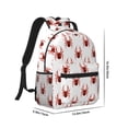 thumbnail image 2 of Yiaed Spiders Insects Print School Backpack College Backpack Daypacks for Students High School Spacious and Durable Daypack for Work and Travel-One Size, 2 of 6