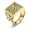 Gold Pyramid Eye of Horus, variant on Vintage Egyptian The Eye of Horus Ring Stainless Steel Masonic Pyramid Punk Ring-Gold Pyramid Eye of Horus-10