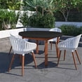 thumbnail image 4 of Outdoor Round Table Cover Waterproof UV-Resistant for 41 Inch Diameter Patio Tables - Heavy Duty Weatherproof Table Top Protector with Elastic Hem (Black)Only dust cover, 4 of 5