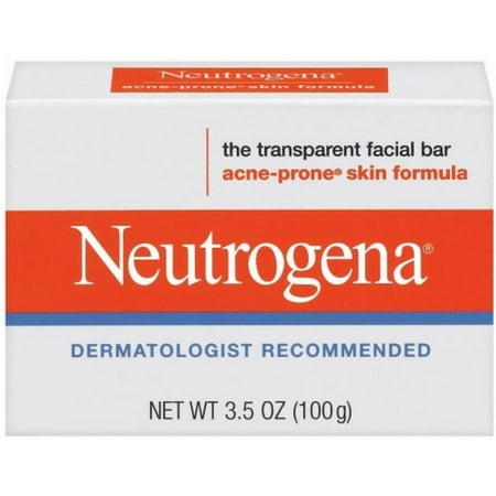 Neutrogena Acne Prone Skin Formula Facial Bar 3.50 oz (Pack of