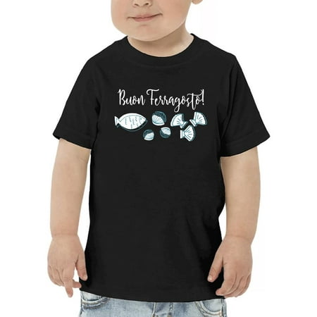 

Buon Ferragosto Seafood Doodles T-Shirt Toddler -Image by Shutterstock 5 Toddler