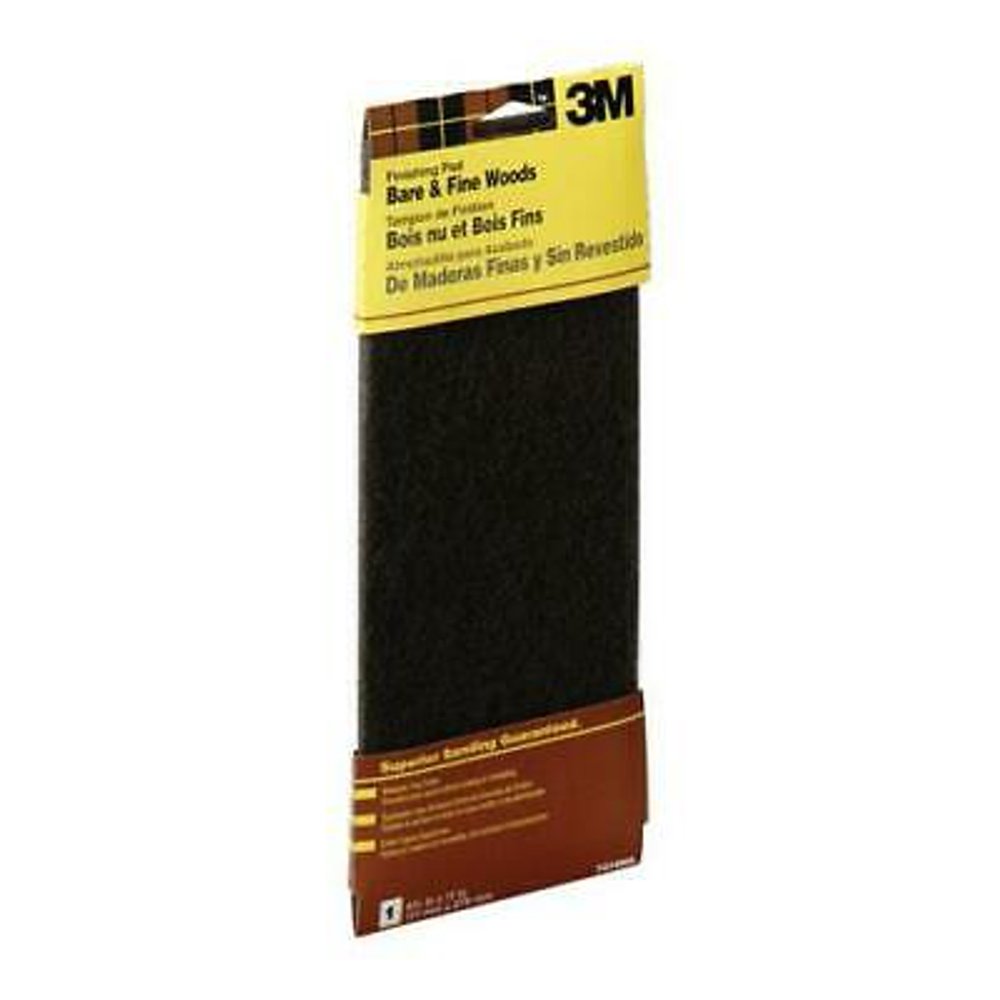 5PK 3M 11 in. L x 43/8 in. W Fine Heavy Duty Hand Sanding Pad