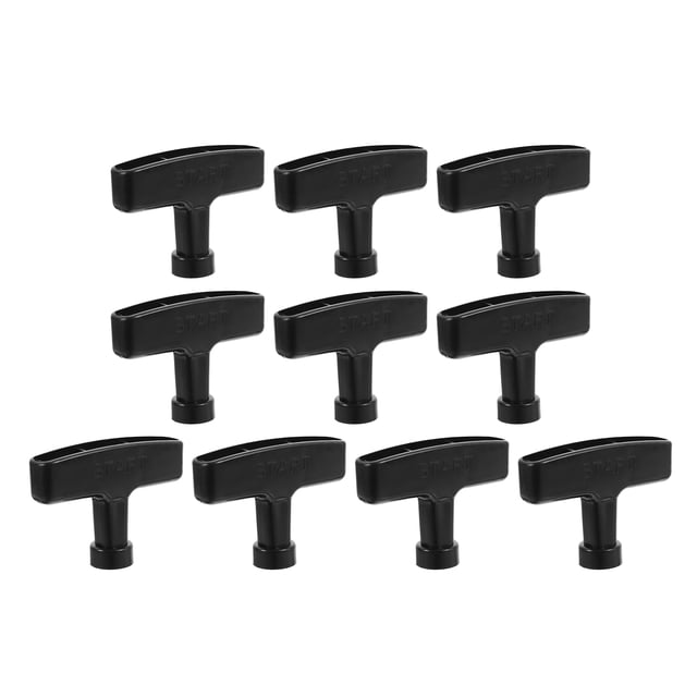 SHISUYAN Black ABS Pull Start Handle for Small Engine Accessories with Broad Compatibility and Durable