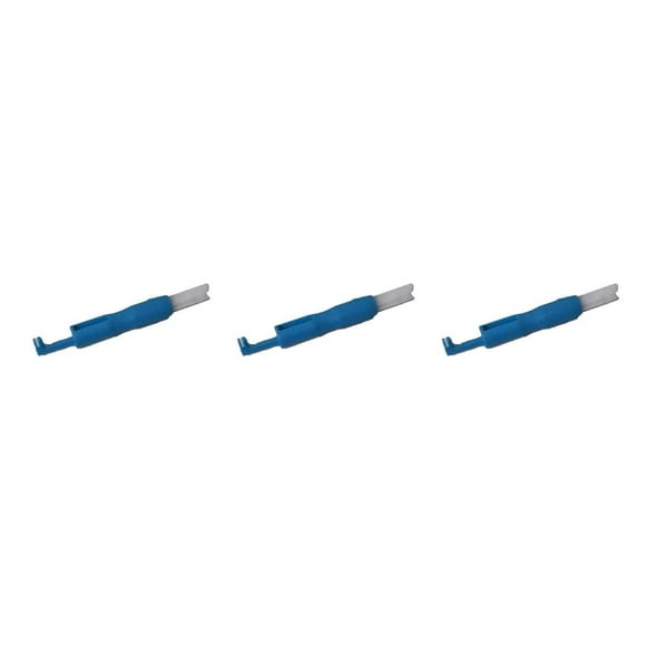 Transemion Universal Elderly Adults Needle Threader Sewing Quilting Embroidery Wires Threading Insertion Tools Accessories 17cm 3PCS