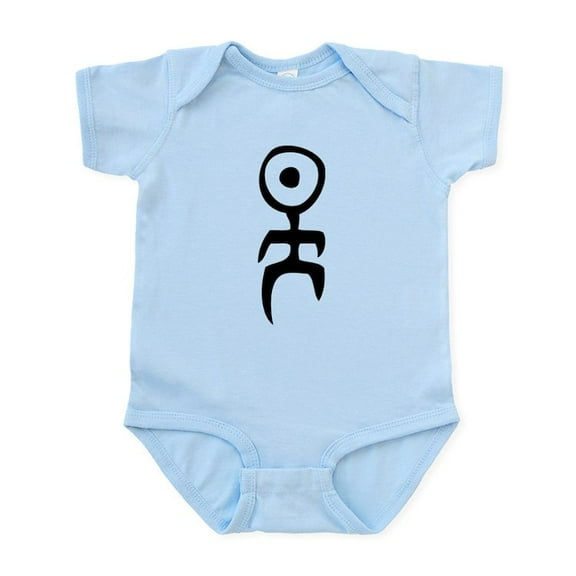 CafePress - Einsturzende Neubauten Bl On Wh Body Suit - Baby Light Bodysuit, Size Newborn - 24 Months