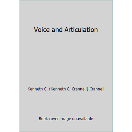Voice and Articulation [Paperback - Used]