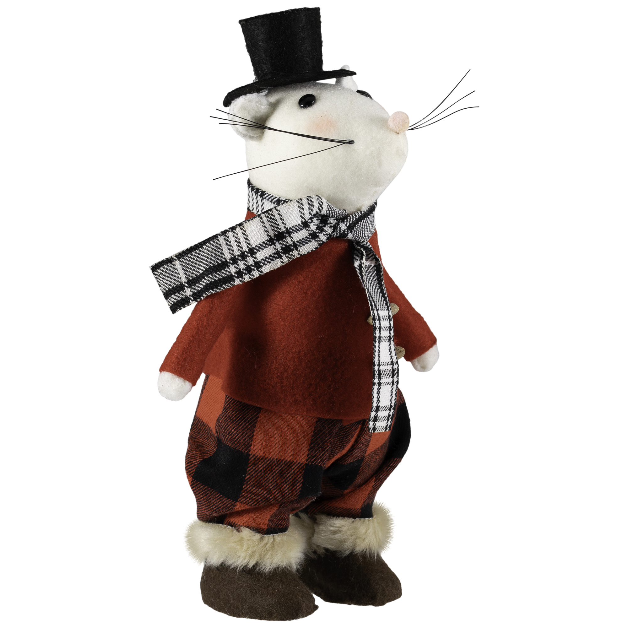 Northlight Winter Mouse Christmas Tabletop Figure - 11"