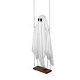 thumbnail image 2 of Halloween Hanging Ghost Outdoor Indoor, Warm Light LED Halloween Decor for Porch Yard Tree, Spooky Glowing Ghost Ornament for Porch Yard Tree, 2 of 7