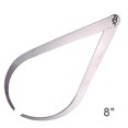 thumbnail image 5 of Caliper Clay Measuring Pottery Tool Bent Leg Stainless Steel clay measuring tool stainless Caliper Clay Sculpture Ceramic Tool, 8 Inch, 5 of 5