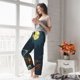 thumbnail image 5 of Fotbe Moonlit Skeleton Campfire Pantalones de Pijama para Mujer, Pantalones de Dormir, Pantalones Pj con Cordón y Bolsillos-X-Large, 5 of 6