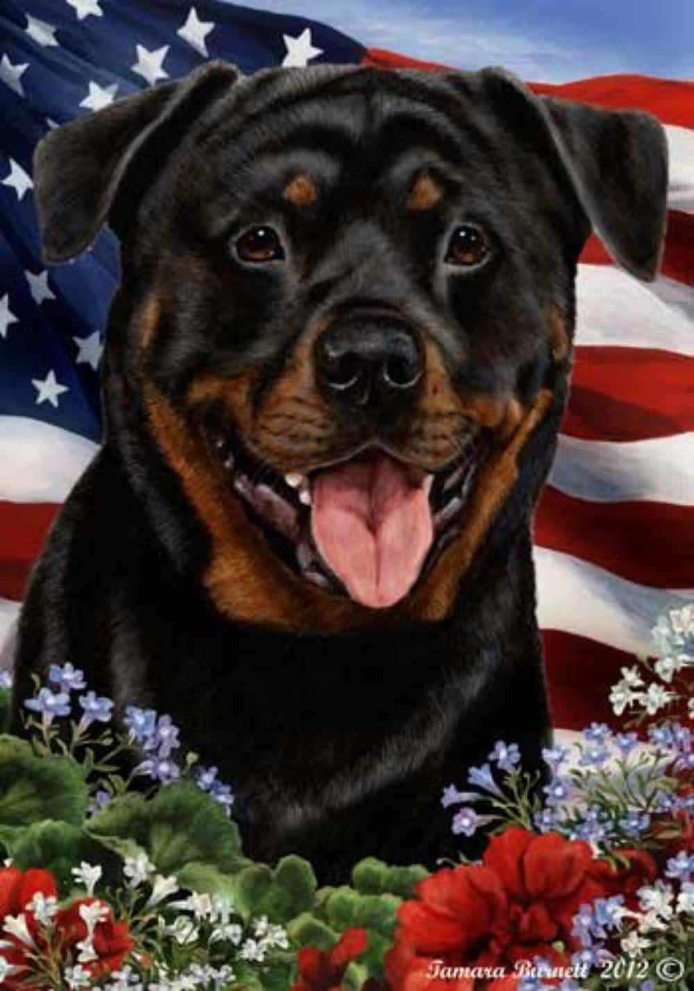 Garden Flag peace flag House Flag Details about   Rottweiler Dogs At The Door Flag