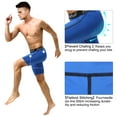thumbnail image 4 of 3 Pack: Compression Shorts Men Quick Dry Performance Underwear Spandex Running Shorts Workout Athletic Shorts, 4 of 5