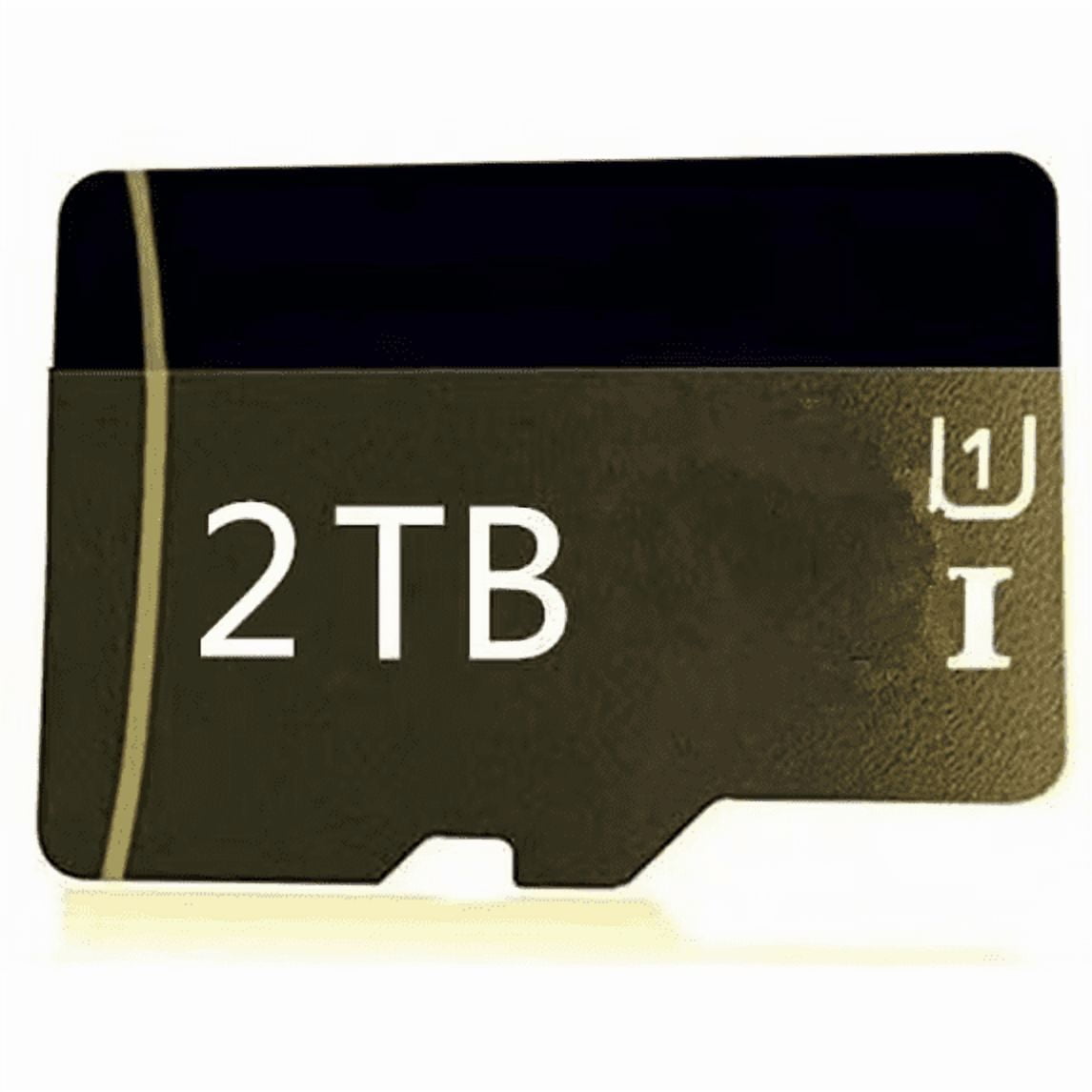 2T Micro SD Card Class 10 , UHS-I, C10, U3, V30, 4K, Large Capacity Full HD Memory Card Suitable For Smartphones, Cameras, Computers, Gaming And Other Android Devices 3-pack