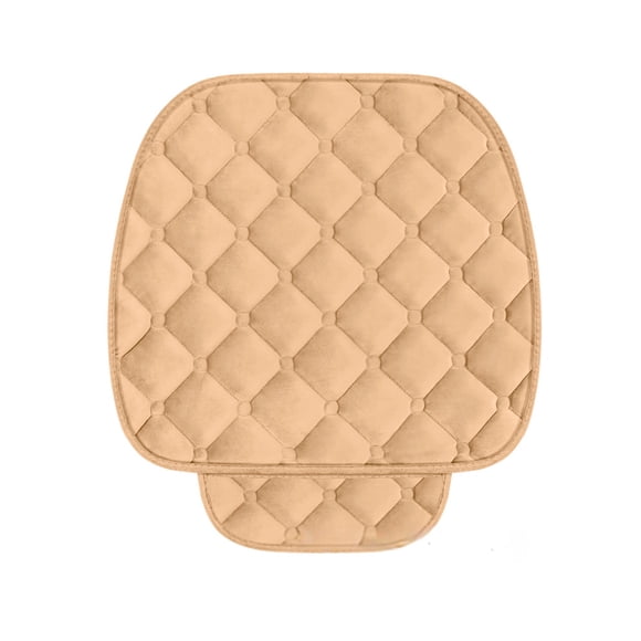 Cojín de asiento de algodón Speravity para automóvil Beige