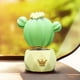 thumbnail image 4 of Puntoco Simulación Cactus Planta Adornos Linda Chica Corazón Decoración Coche Montado Adornos, 4 of 8