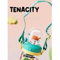 thumbnail image 6 of Comobebe Whale Fountain Cup for Kids Toddlers: 10oz/300ml Spill Proof Toddler Sippy  with Handle & Strap, Bpa-Free Forsippy Cups for Toddlers 1-3,Kids Water Bottle (Pink), 6 of 16