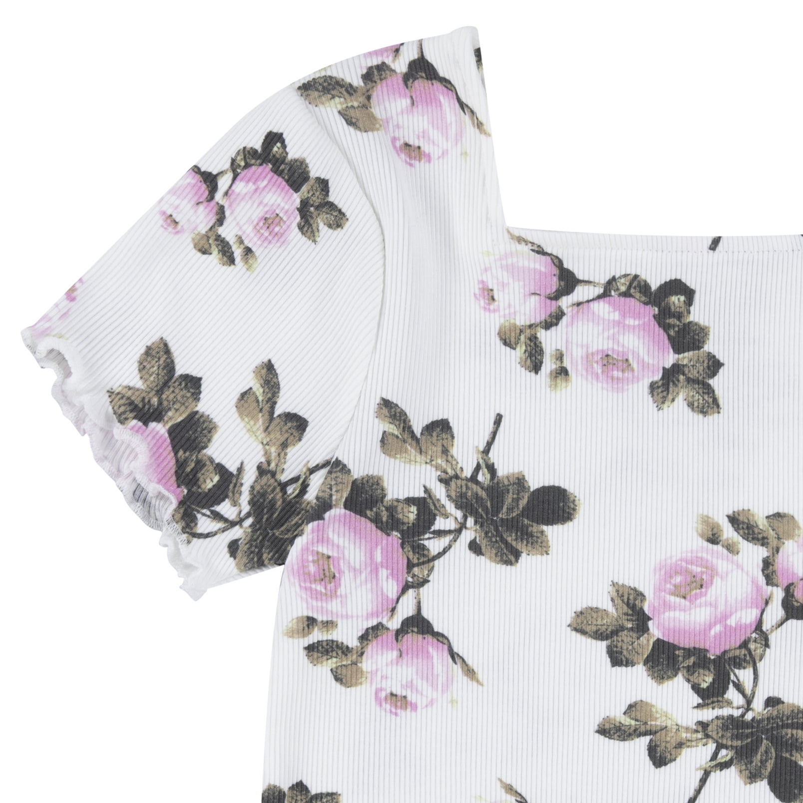 Levi Strauss Signature Girls Square Neck Knit Top, Sizes 4-16