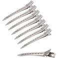 thumbnail image 1 of 24 piezas de pinzas para el cabello, pinzas para el cabello, pinzas para el cabello de cocodrilo, pasador de cocodrilo de metal, hebillas de cocodrilo, pinzas para seccionamiento de rizos con agujero TUNC Sencillez, 1 of 5
