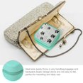thumbnail image 3 of ZFLMY Bridesmaid Gifts and Travel Essential Jewelry Box for Necklace, Ring, Earring Storage Green, 3 of 5