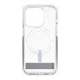 thumbnail image 1 of iPhone 15 Pro ZAGG (GEAR4) Crystal Palace Snap Kickstand Case - Clear, 1 of 4