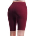 thumbnail image 4 of Made by Olivia Women's Basic Solid Active Yoga Biker Shorts, 4 of 5
