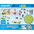 thumbnail image 2 of PLAYMOBIL My Life 71753 Family with Rabbits Animal Figures Toy, 2 of 5