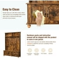 thumbnail image 3 of DSstyles Hall Tree Farmhouse Mudroom Bench, 2 Large Drawers, Storage Cabinet, 5 Coat Hooks, 59W x 15.7D x 80.3H in, 3 of 7