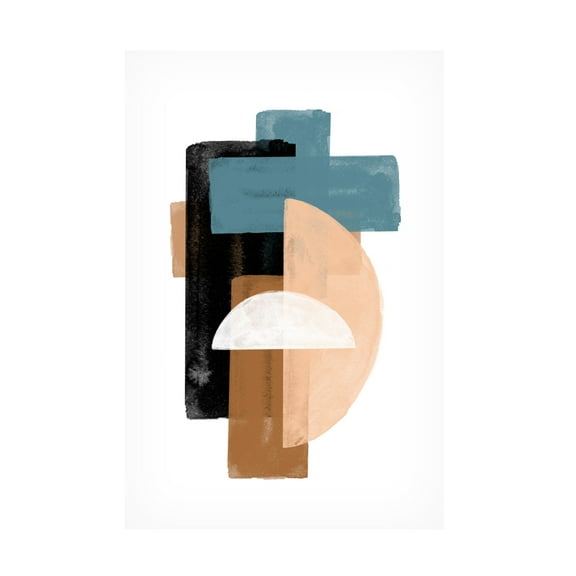 Trademark Fine Art THE MIUUS STUDIO Study Composition No1 Canvas Wall Art