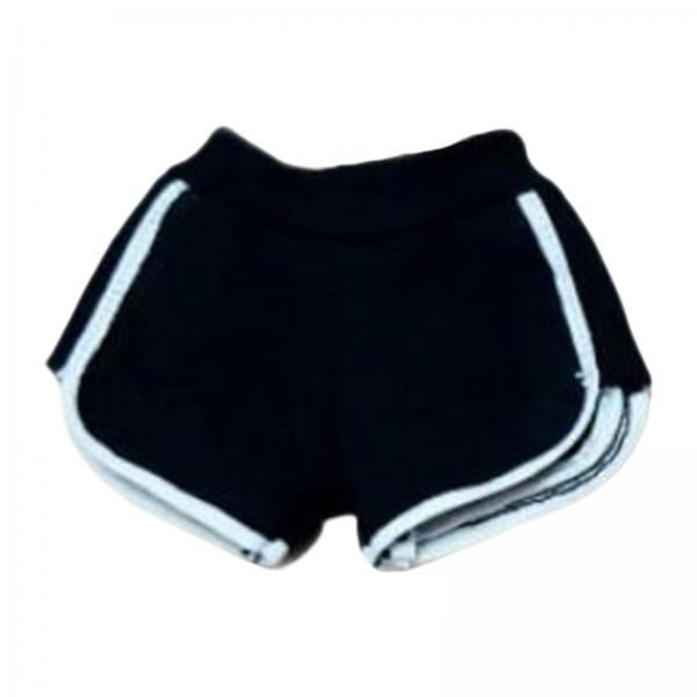 Pantalones Cortos De A Escala 2x1/6, Cosplay Para Mujer De 12 Pulgadas, Figura De Acción, Muñeca De Moda, Color Negro