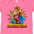 thumbnail image 4 of Inktastic Soccer Girl Superhero Girls Baby Bodysuit, 4 of 5
