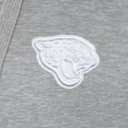 thumbnail image 4 of Women's Antigua  Heather Gray Jacksonville Jaguars Victory Pullover Hoodie, 4 of 4