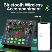 Podcast Equipment Bundle, Recording Studio Package with Podcast Microphone and Voice Changer, Live Sound Card - Audio Interface for Laptop Computer Vlog Living Broadcast Live Streaming YouTube TikTok