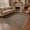 ARP5208-OCHRE BLOOM, variant on KUETH 2x3 Vintage Area Rugs Machine Washable Rugs for Living Room, Non Slip Flat Pile Rug with Rubber Backing, Boho Rug for Entryway Bedroom Dining Room Home Office