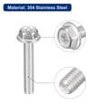 thumbnail image 4 of Uxcell M6x35mm Phillips Hex Head Flange Bolts, 20 Pack 304 Stainless Steel Screws, 4 of 5