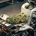 thumbnail image 4 of Uorisanigo Sunflower Print ATV Seat Cover Motorcycle Cover Four Wheeler Accessories Universal Compatible with Polaris Sportsman Polaris Scrambler Honda Rancher(23×10 Inch), 4 of 7