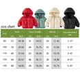 thumbnail image 2 of URMAGIC URMAGIC 1-6T Kid Boy Girl Thicken Down Coat Wintter Warm Hooded Jacket, 2 of 7