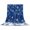Blue, variant on Rustic Vintage Throw Blanket for Couch, Soft Lightweight Flannel Fleece Blanket, Farmhouse Countryside Linen Texture Microfiber Plush All Season Decorative Blankets Gifts for Sofa Office Lap 30"x40"