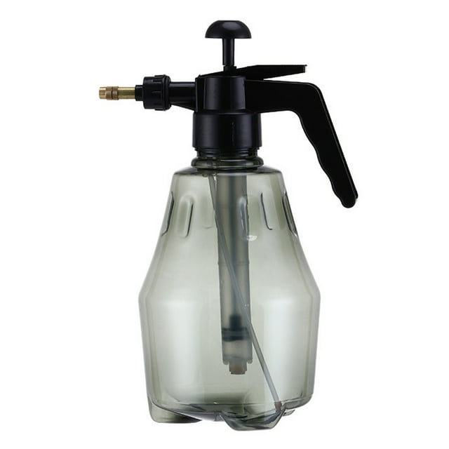 Regadera a presión con pulverizador de 1,5 l para exterior e interior