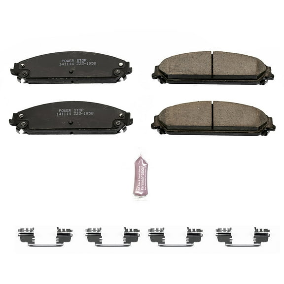 Power Stop LLC Z23-1058 : Brake Pads Ceramic Lubricant, 4 Pieces