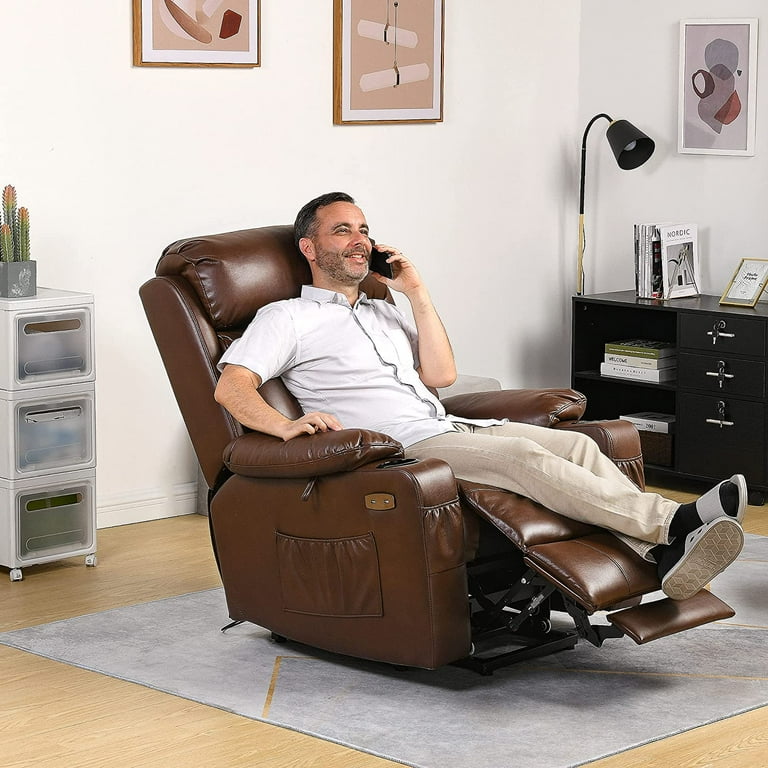 Lift chair with extended footrest hot sale