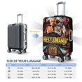 thumbnail image 6 of Wres-Tler W-W,E Luggage Cover Suitcase Covers Elastic Dustproof Protector For 18-32 Inch Luggage Washable And Decorative, 6 of 8