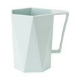 thumbnail image 1 of 1 Pce Tasse Originale Personnalité Lait Jus Citron Tasse Café Thé Réutilisable en Plastique (Vert Menthe), 1 of 5