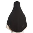 thumbnail image 4 of QASIEATN Festival Accessories for Women Ramadan Muslim Women Adjustabke Solid Color 80 Cm Hijab Strechy Pull On 31.5 Inch Hijab, 4 of 6