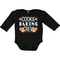 thumbnail image 3 of Inktastic Christmas Cookie Baking Crew with Oven Mitts Boys or Girls Long Sleeve Baby Bodysuit, 3 of 5